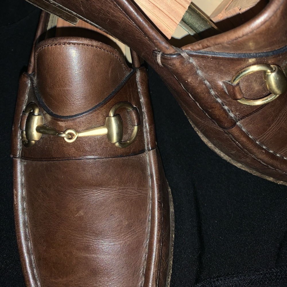 Gucci brown loafers